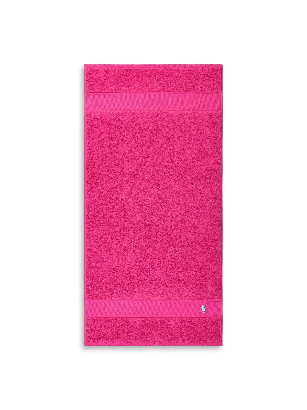 Polo Player Hand Towel Pink
