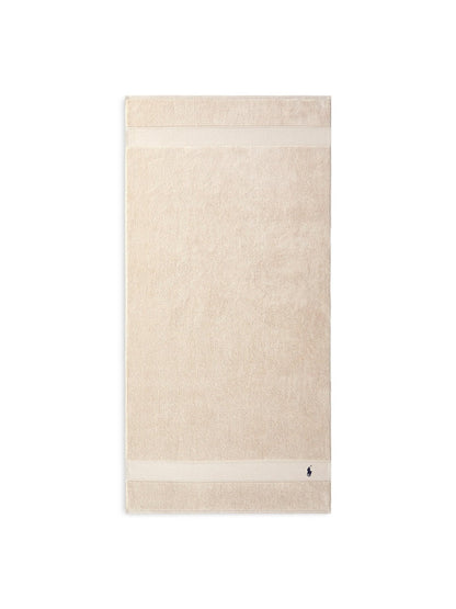 Polo Player Bath Towel Pale Oak