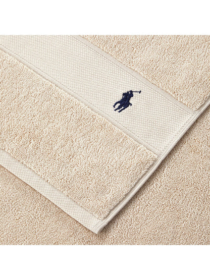 Polo Player Bath Towel Pale Oak
