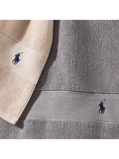 Polo Player Bath Towel Pale Oak