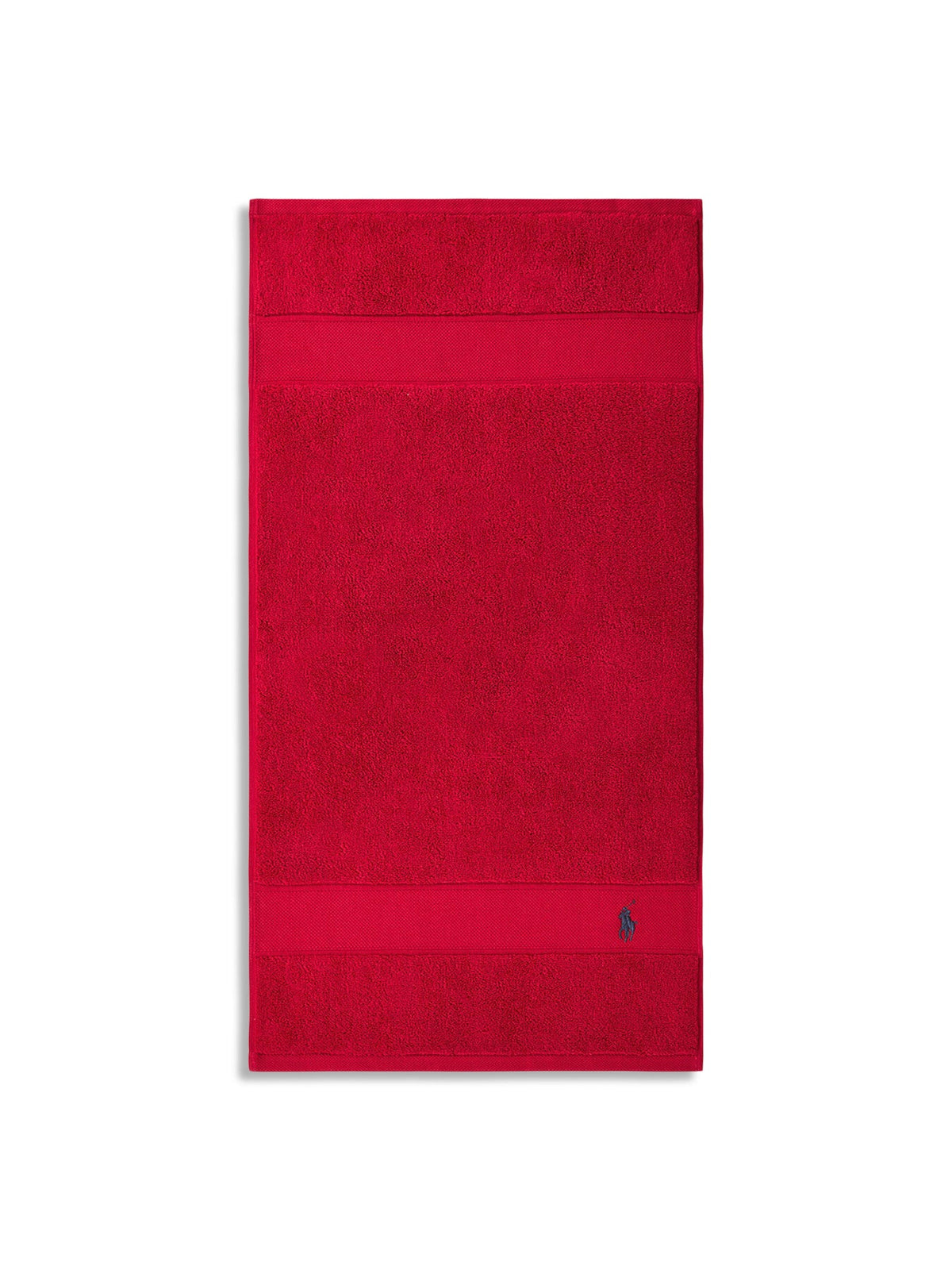Polo Player Guest Towel Red