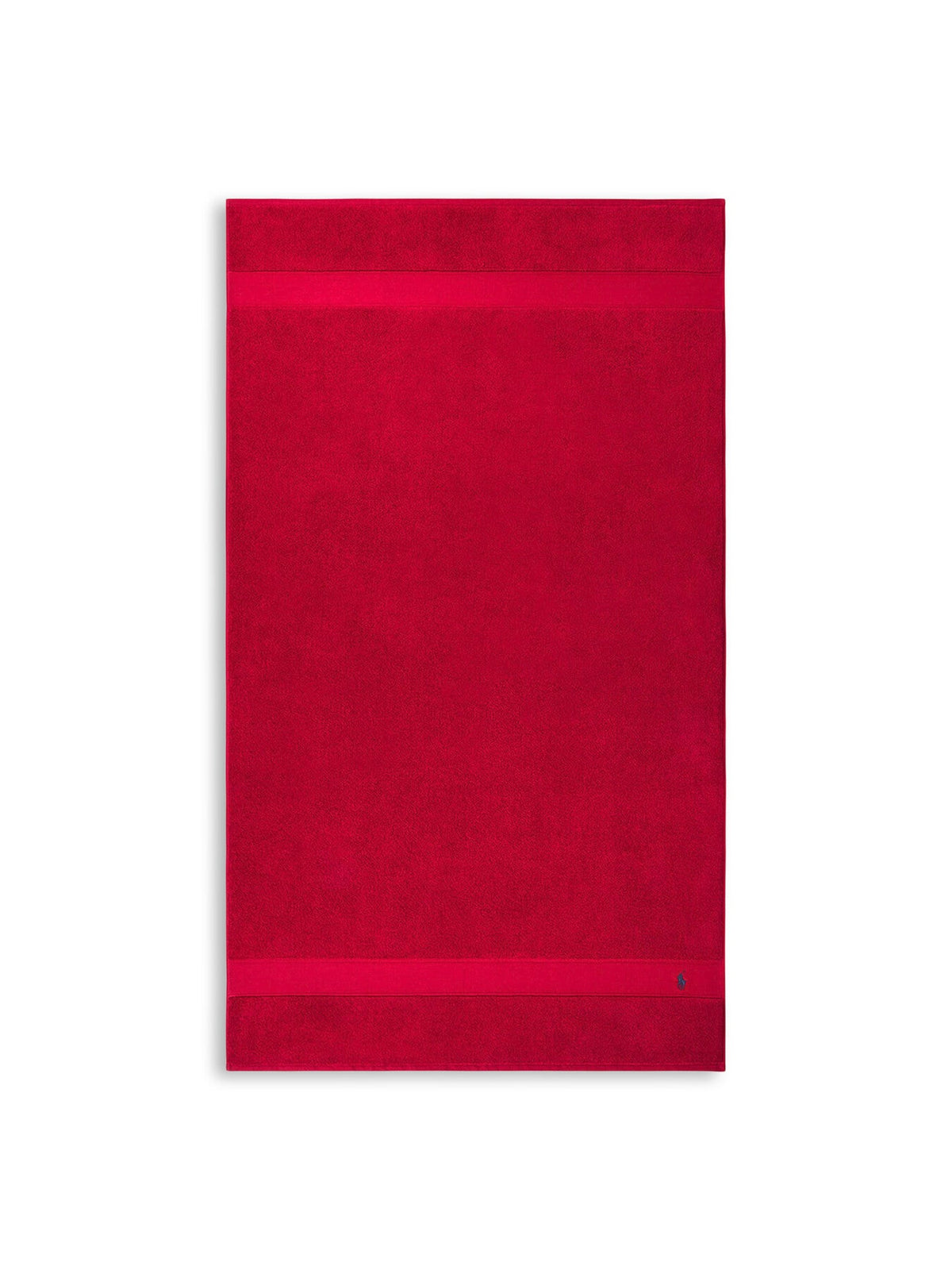 Polo Player Bath Sheet Red