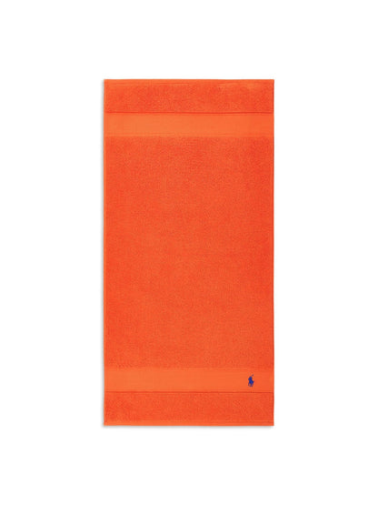 Polo Player Hand Towel Orange