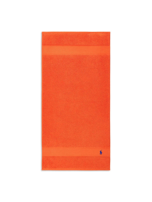 Polo Player Hand Towel Orange