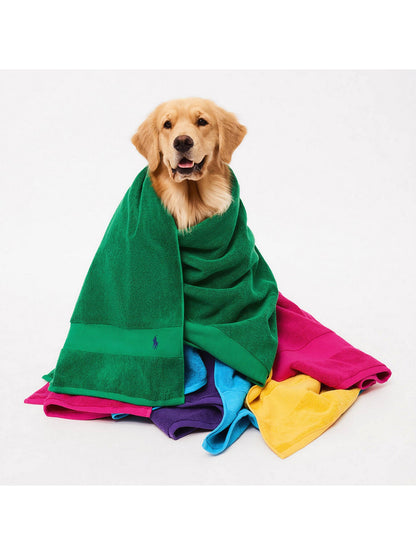 Polo Player Billard Bath Towel Billiard