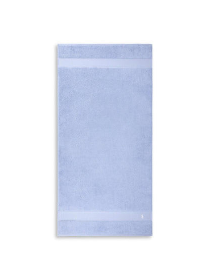 Polo Player Bath Towel Blue