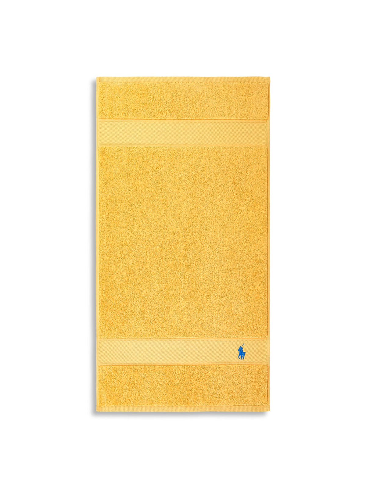 Polo Player Guest Towel Yellow