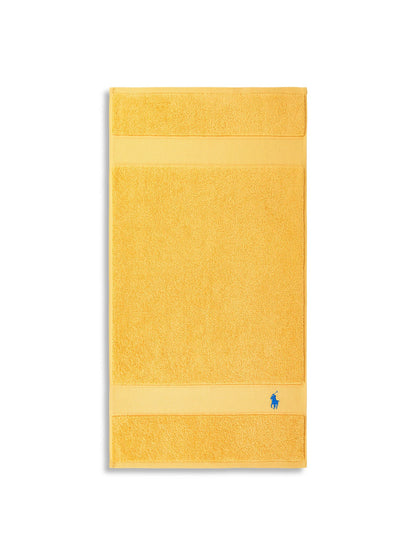 Polo Player Guest Towel Yellow