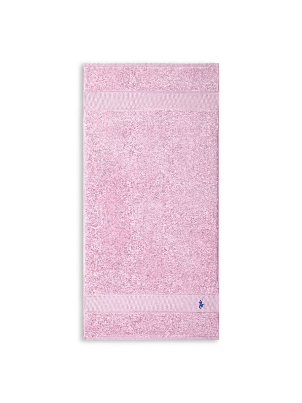 Polo Player Hand Towel Pink
