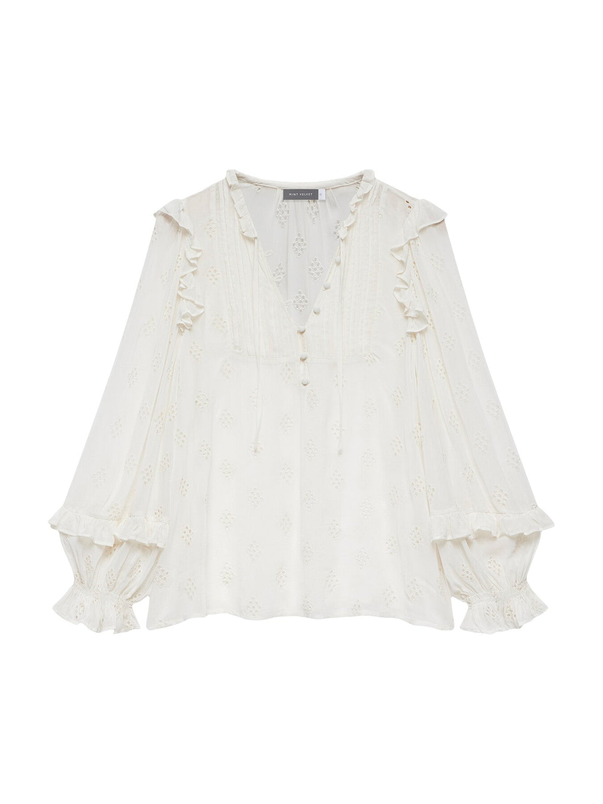 Broderie Anglaise Blouse