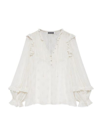 Broderie Anglaise Blouse