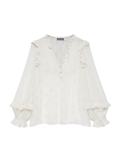 Broderie Anglaise Blouse