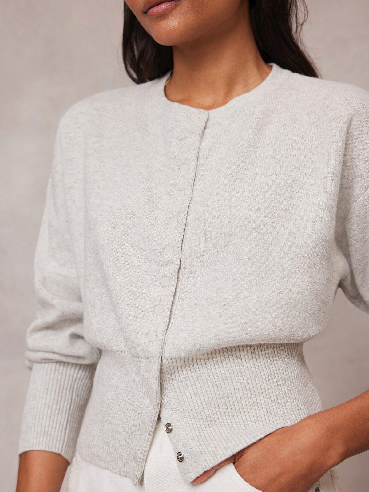 Cotton Blend Cardigan