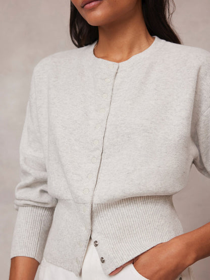 Cotton Blend Cardigan