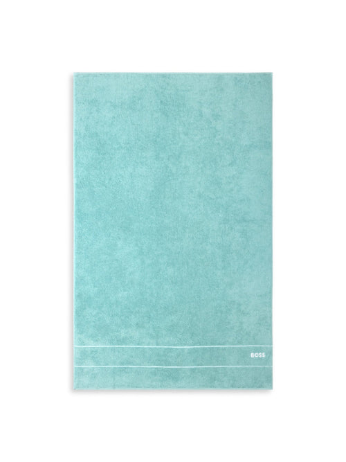 Plain Bath Mat Collection Aruba Blue