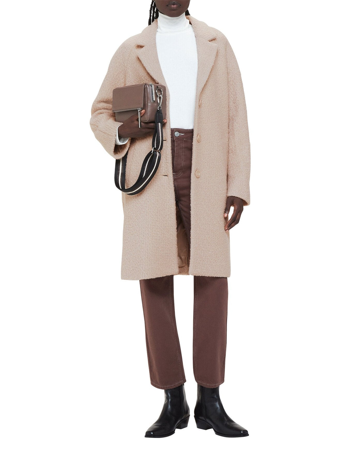 Anita Wool Boucle Coat