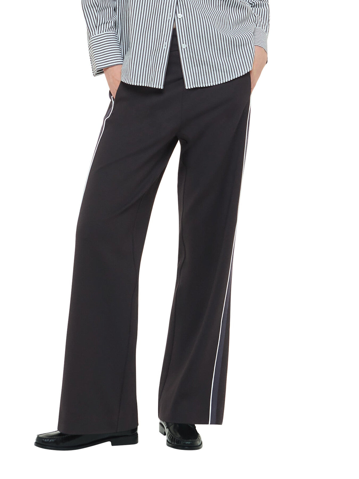 Edie Side Stripe Ponte Trouser
