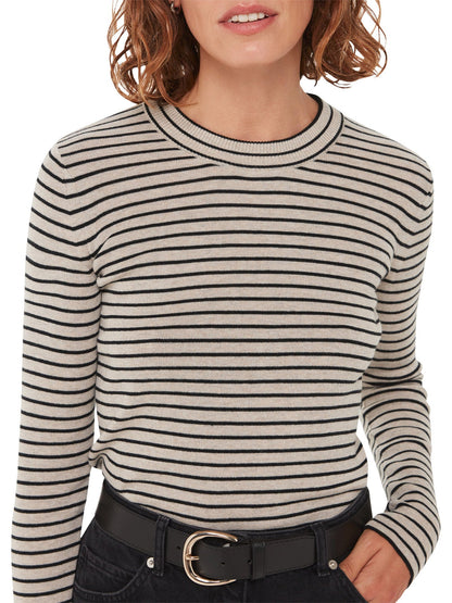 Fine Crew Stripe Knit