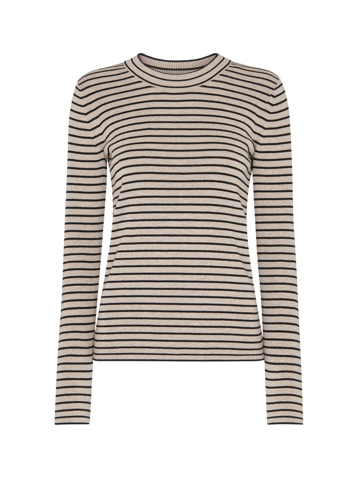 Fine Crew Stripe Knit