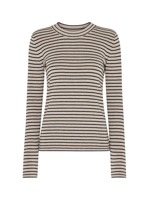 Fine Crew Stripe Knit
