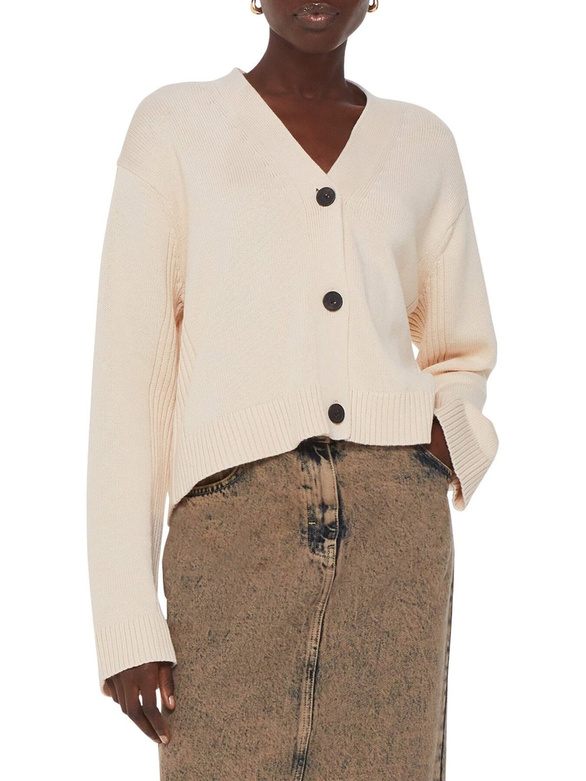 Nina Button Front Cardigan