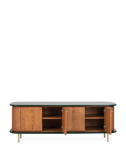 Lando Green Gloss Sideboard