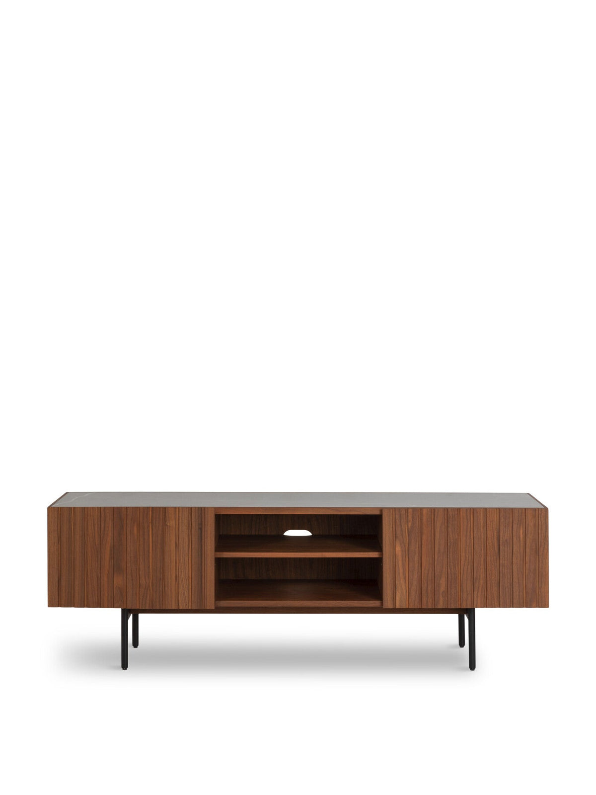Riga AV Unit Grey Ceramic