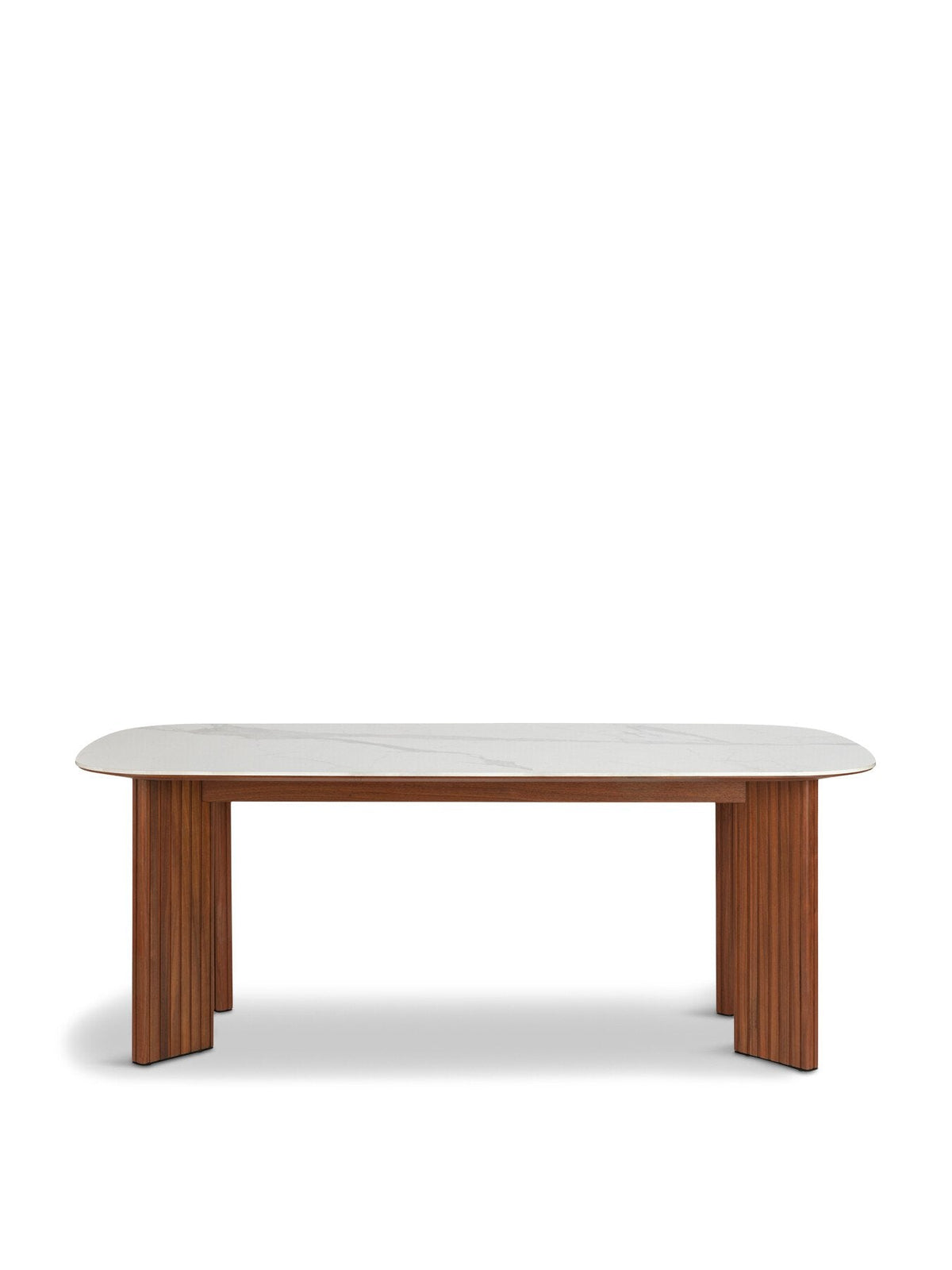 Riga Dining Table White Ceramic