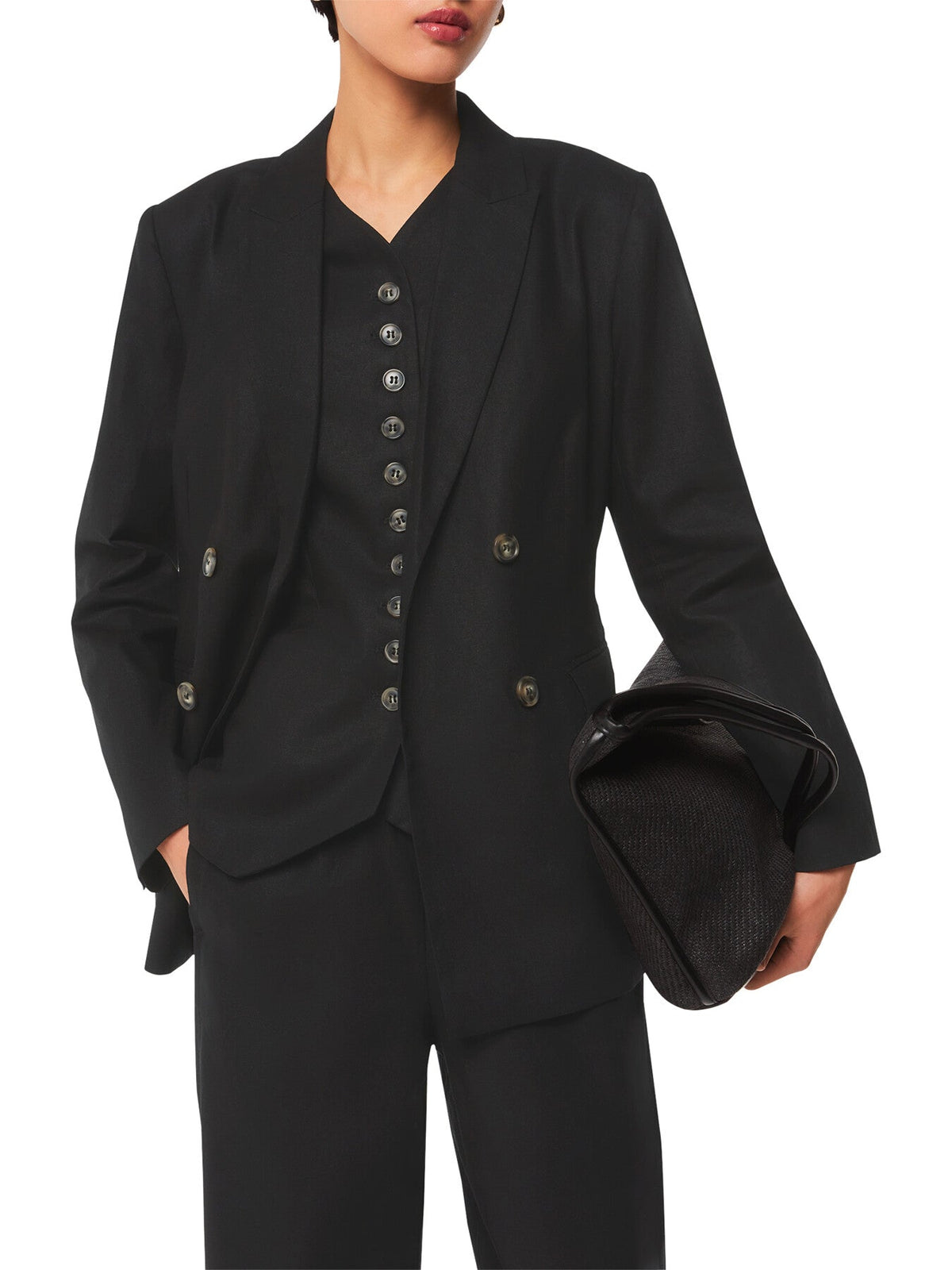 Lindsey Linen Blend Blazer