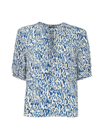 Flaming Leopard Jessie  Blouse