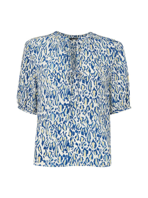 Flaming Leopard Jessie  Blouse
