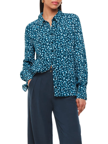 Pastel Leopard Print Shirt