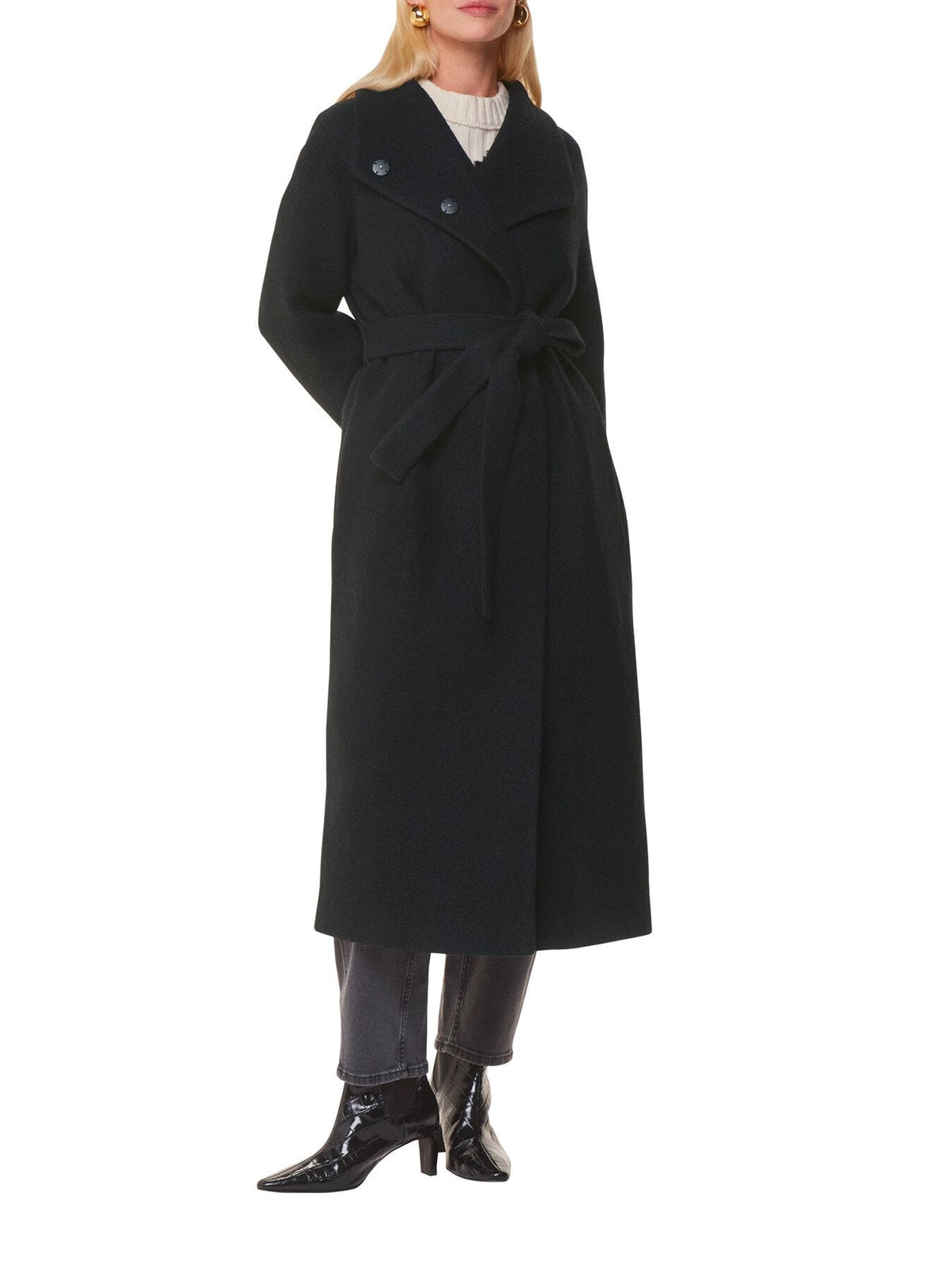 Morgan Funnel Neck Coat