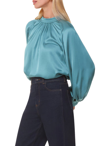 Lea Satin Blouse