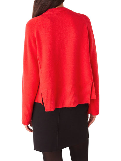 Wool Mix Side Split Knit