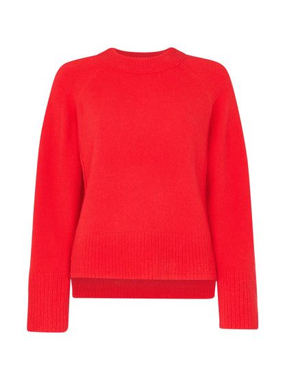 Wool Mix Side Split Knit