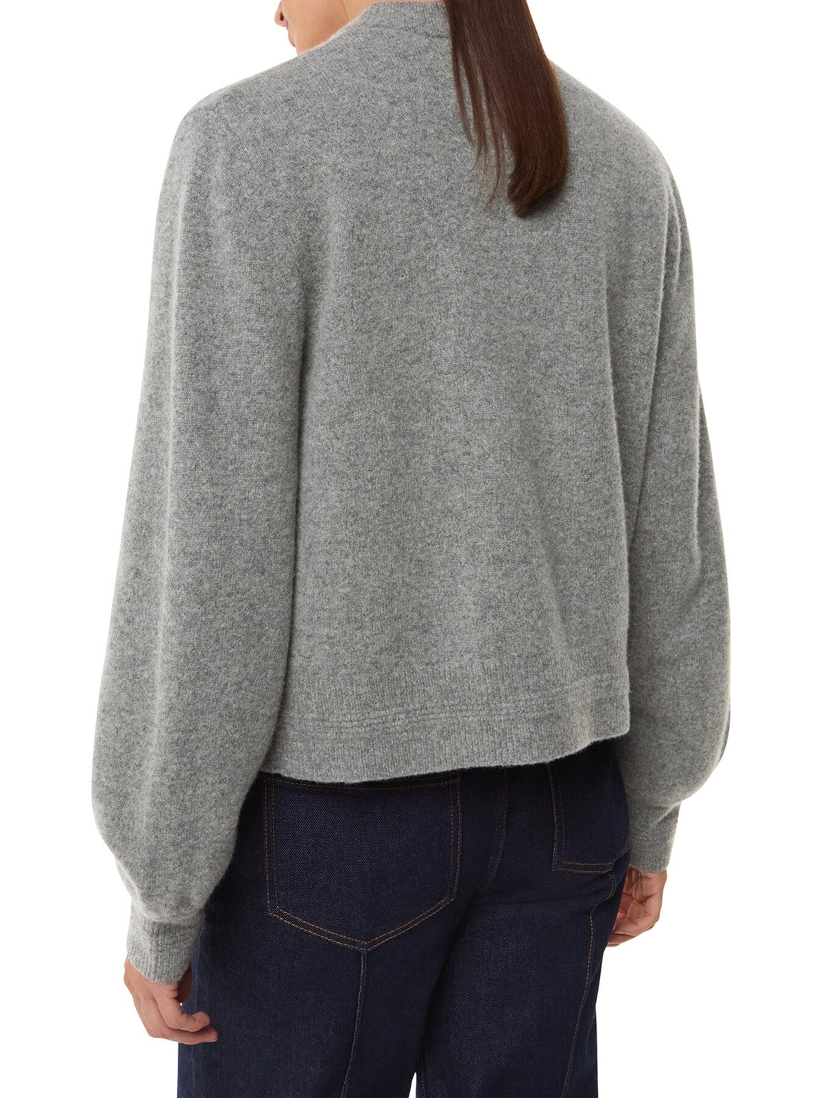 Zip Front Bomber Knit