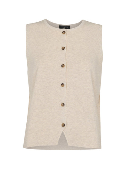 Lucy Button Front Knit Tank