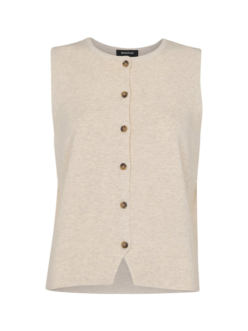 Lucy Button Front Knit Tank