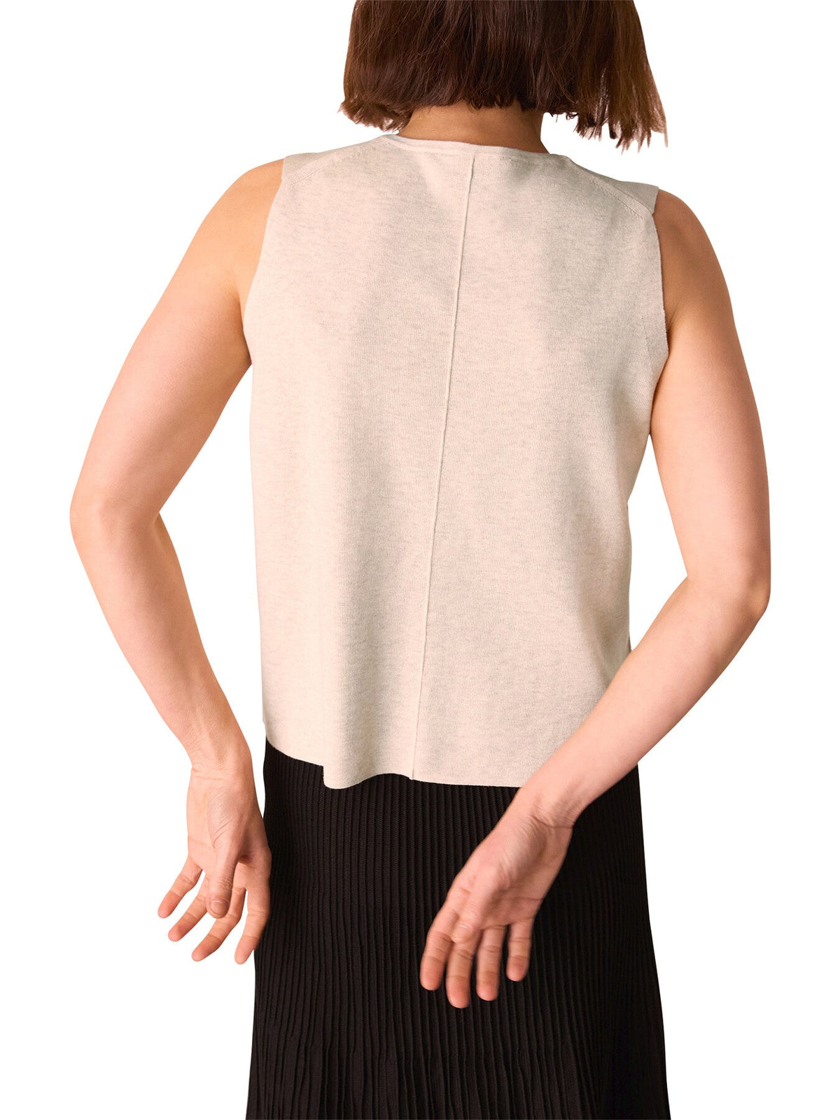 Lucy Button Front Knit Tank