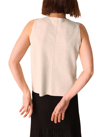 Lucy Button Front Knit Tank