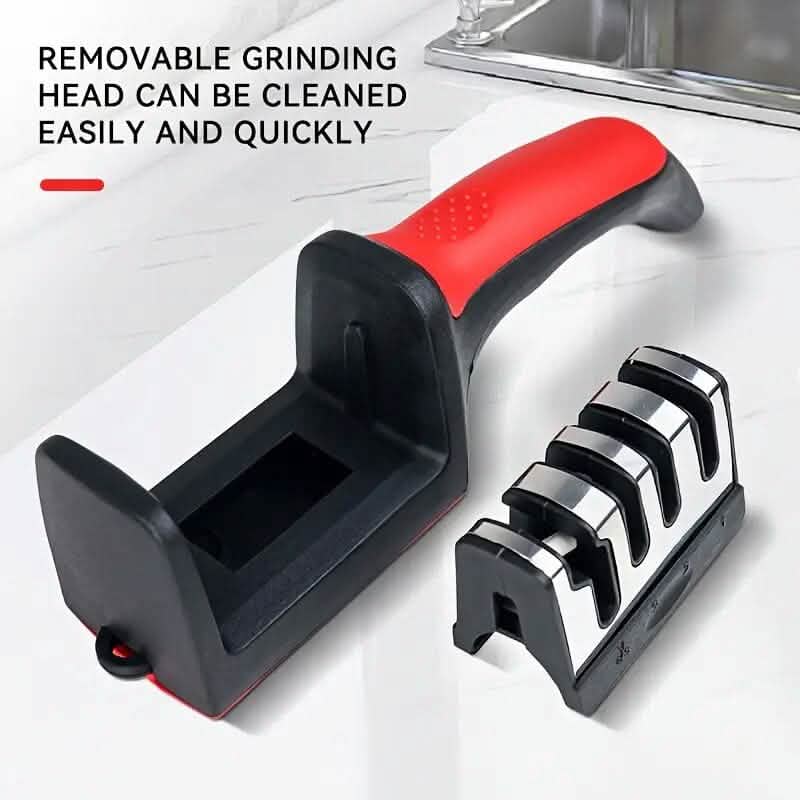 4 Stages Professional Kitchen Knife Sharpener Tool