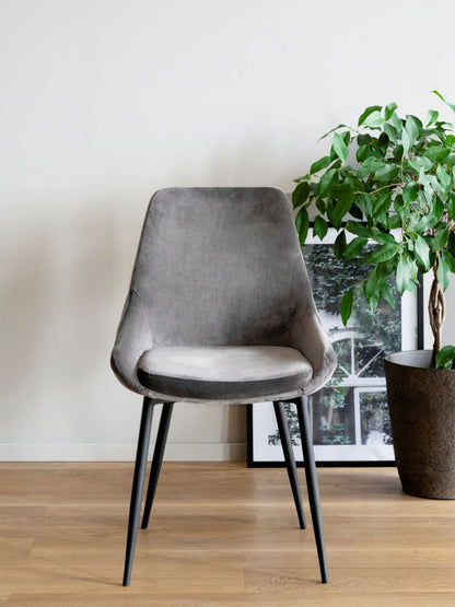 Crawford Velvet Dining Chair, Set of 2