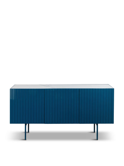 Riga Sideboard Ceramic High Gloss Blue
