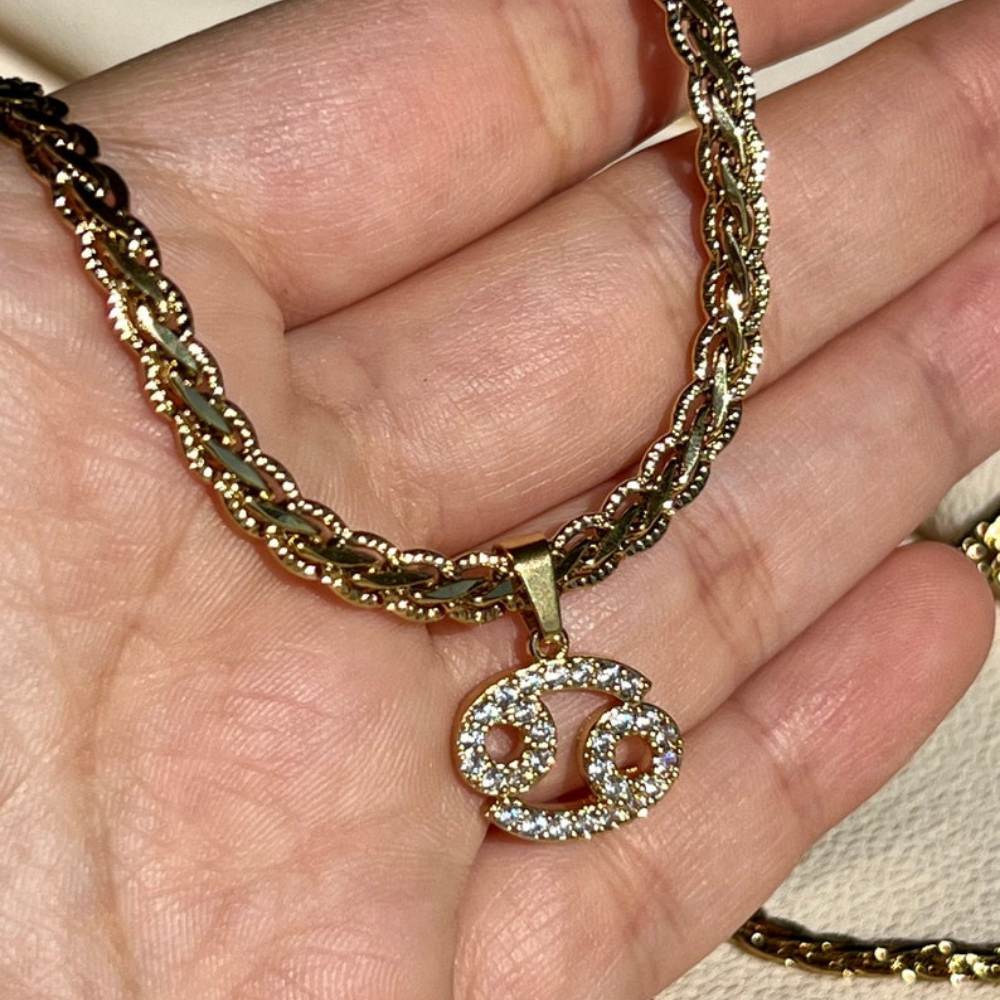 Giselle Zodiac Necklace