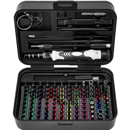 132-in-1 Precision Screwdriver Set, Magnetic Screwdriver Tool Kit with 108 Bits, Multifunctional Repair Tool Set for Electronics, Phones & More