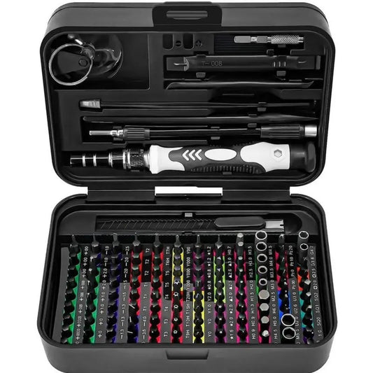 132-in-1 Precision Screwdriver Set, Magnetic Screwdriver Tool Kit with 108 Bits, Multifunctional Repair Tool Set for Electronics, Phones & More