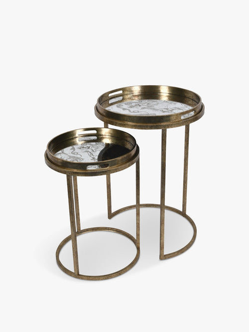 Astrology Chart Set of 2 Tray Tables