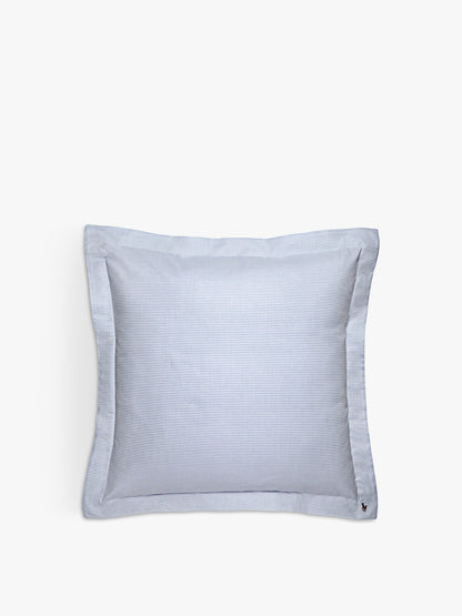 Oxford Square Pillowcase Blue
