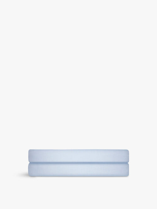 Oxford Fitted Sheet blue